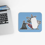 Three Frenchies Mouse Pad (Rectangle)