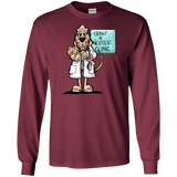 Veterinarian Hound Gildan LS Ultra Cotton T-Shirt - The Bloodhound Shop