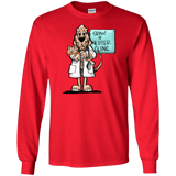 Veterinarian Hound Gildan LS Ultra Cotton T-Shirt - The Bloodhound Shop