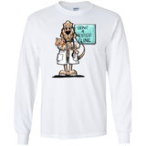 Veterinarian Hound Gildan LS Ultra Cotton T-Shirt - The Bloodhound Shop