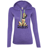 Whiskey Collection Anvil Ladies' LS T-Shirt Hoodie - The Bloodhound Shop