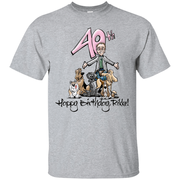 Tim's Rikke Birthday Gildan Ultra Cotton T-Shirt - The Bloodhound Shop