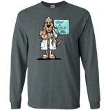 Veterinarian Hound Gildan LS Ultra Cotton T-Shirt - The Bloodhound Shop