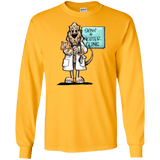 Veterinarian Hound Gildan LS Ultra Cotton T-Shirt - The Bloodhound Shop