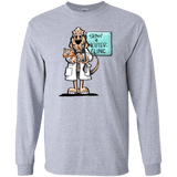 Veterinarian Hound Gildan LS Ultra Cotton T-Shirt - The Bloodhound Shop