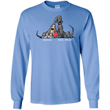 Tim's Freddie & Basil Brush Gildan LS Ultra Cotton T-Shirt - The Bloodhound Shop