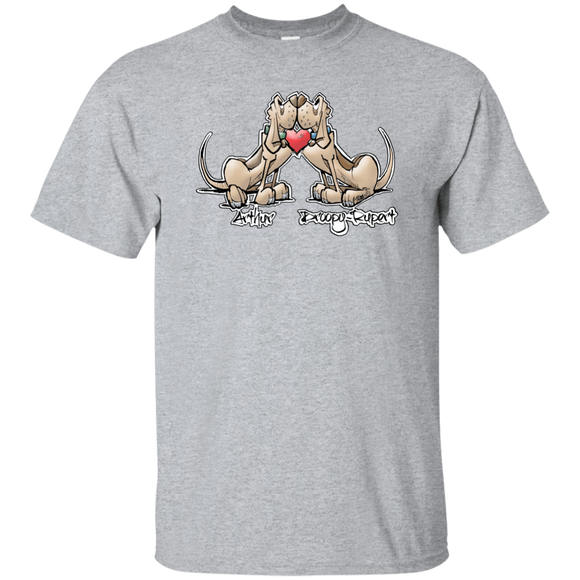 Tim's Droopy Rupert & Authur Gildan Ultra Cotton T-Shirt - The Bloodhound Shop