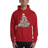 Christmas Tree Hound Hooded Sweatshirt - The Bloodhound Shop