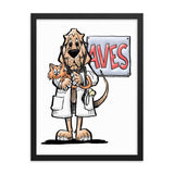 AVES Framed poster - The Bloodhound Shop