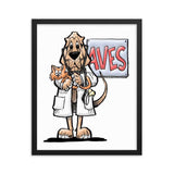 AVES Framed poster - The Bloodhound Shop