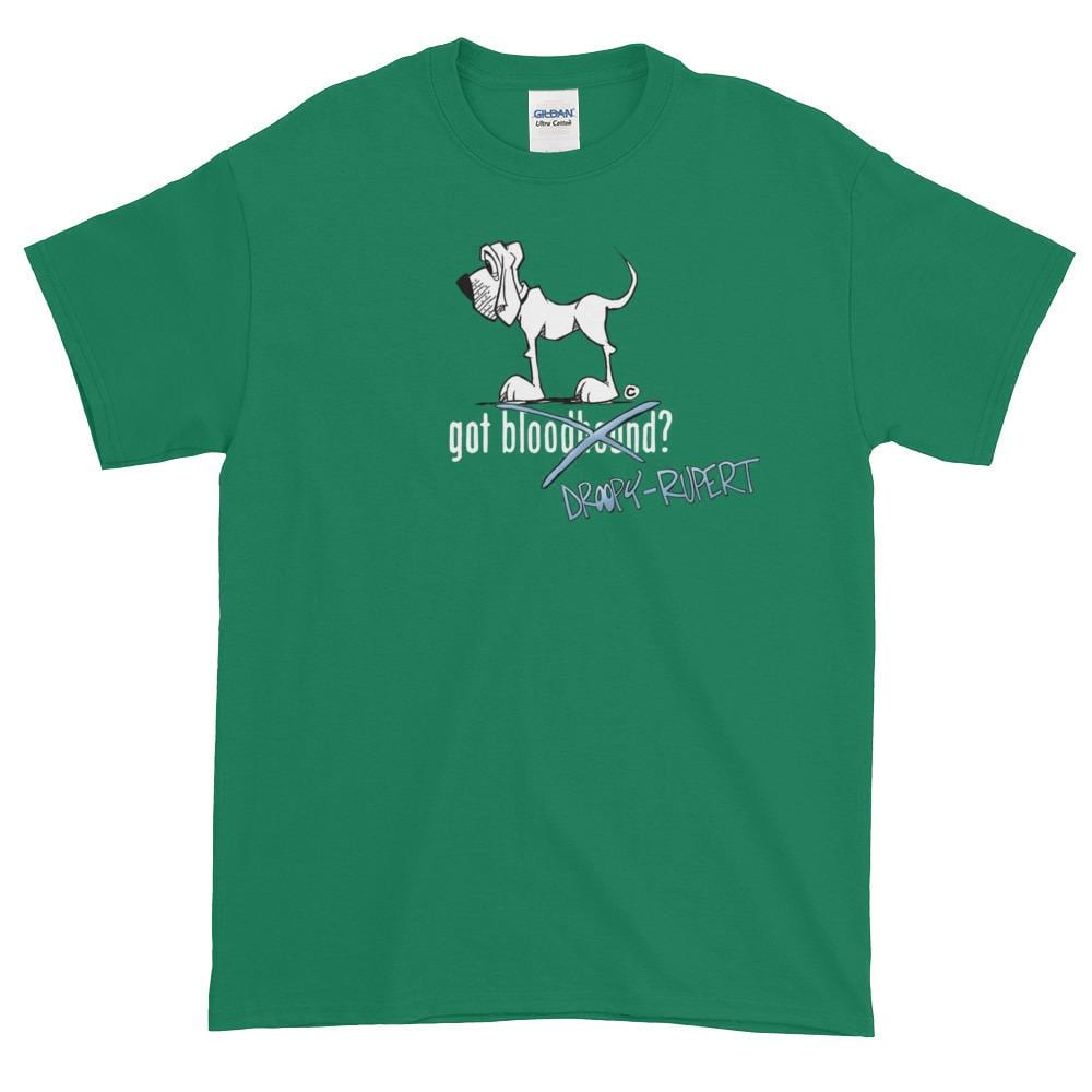 Tim's Got Droopy-Rupert? Dark Short sleeve t-shirt – The Bloodhound Shop